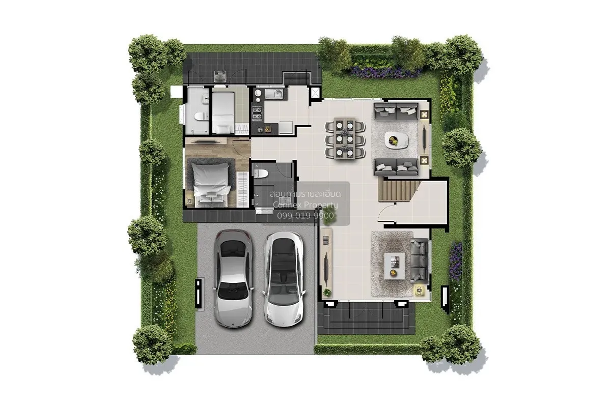 ขายบ้าน  เดอะ ซิตี้ พระราม 5 - นครอินทร์ 2 บางขุนกอง บางกรวย นนทบ 2