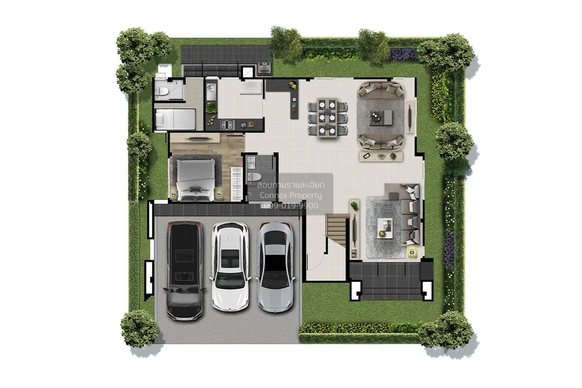 ขายบ้าน  เดอะ ซิตี้ พระราม 5 - นครอินทร์ 2 บางขุนกอง บางกรวย นนทบ 2