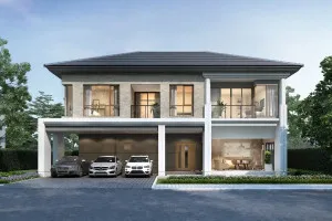 ขายบ้าน  เดอะ ซิตี้ สะพานมหาเจษฎาบดินทร์ฯ MRT-ไทรม้า ไทรม้า เมืองนนทบุรี นนทบุรี CX-140742