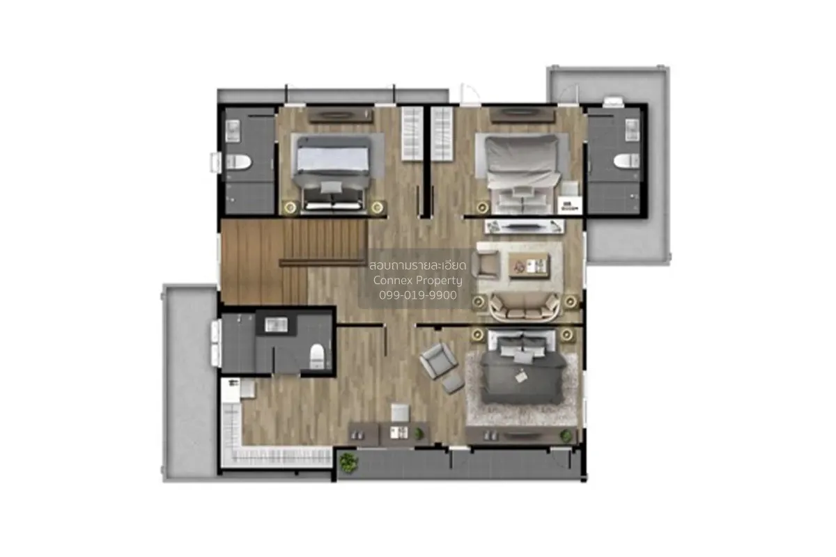 ขายบ้าน  เซนโทร ติวานนท์ - ศรีสมาน บางคูวัด เมืองปทุมธานี ปทุมธาน 3