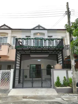 ขายทาวน์เฮ้าส์/ทาวน์โฮม  เค.ซี. คลัสเตอร์ รามอินทรา - ซาฟารี รีโนเวทใหม่ สามวาตะวันตก เขต คลองสามวา กรุงเทพ CX-140783