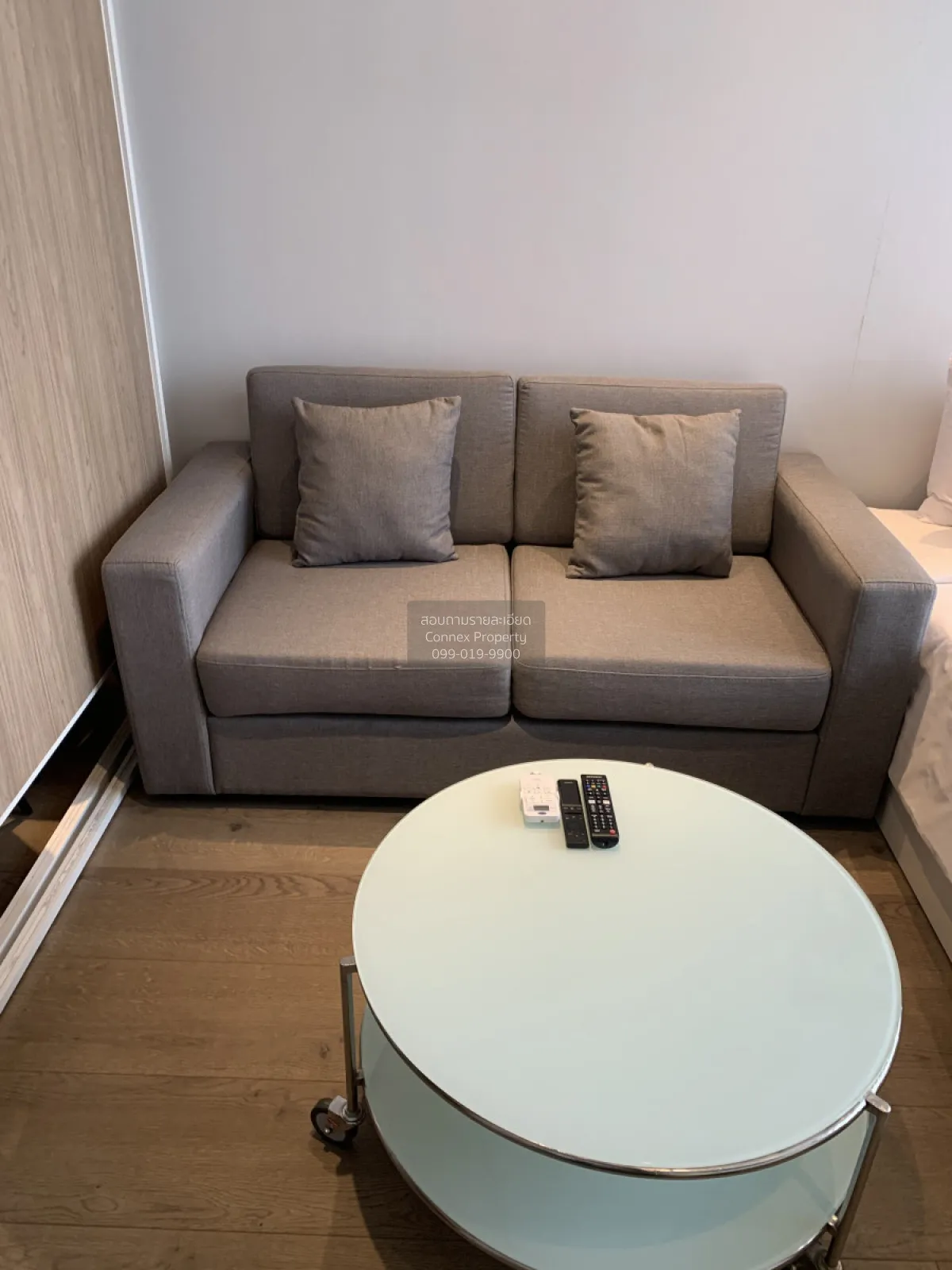 เช่าคอนโด  แฮมป์ตัน เรสซิเดนซ์ เน็กซ์ ทู เอ็มโพเรียม วิวสวย ชั้นส 2