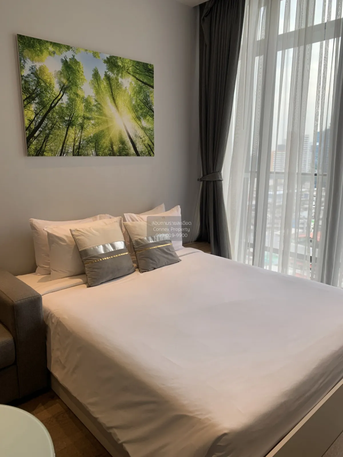 เช่าคอนโด  แฮมป์ตัน เรสซิเดนซ์ เน็กซ์ ทู เอ็มโพเรียม วิวสวย ชั้นส 3