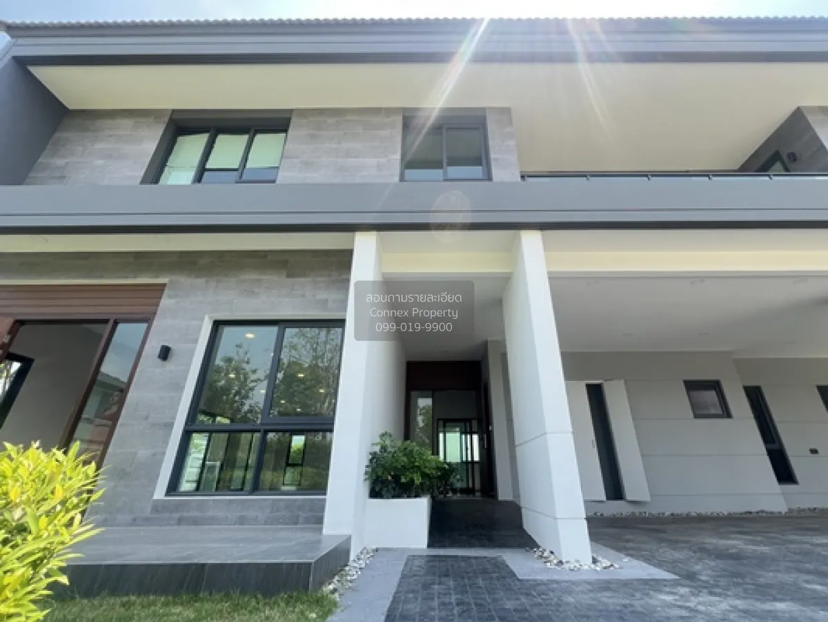 บ้านเดี่ยวหรู เดอะ ซิตี้ ทวีวัฒนา หน้าสวน  CX-140938