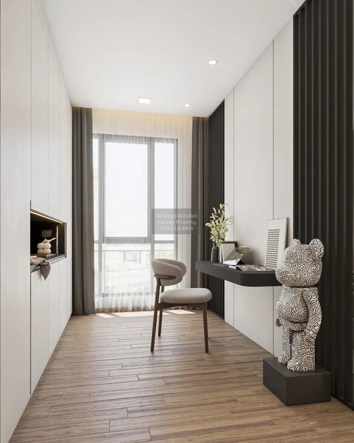 For Rent Townhouse/Townhome  , PATIO Ratchayothin , corner unit ,