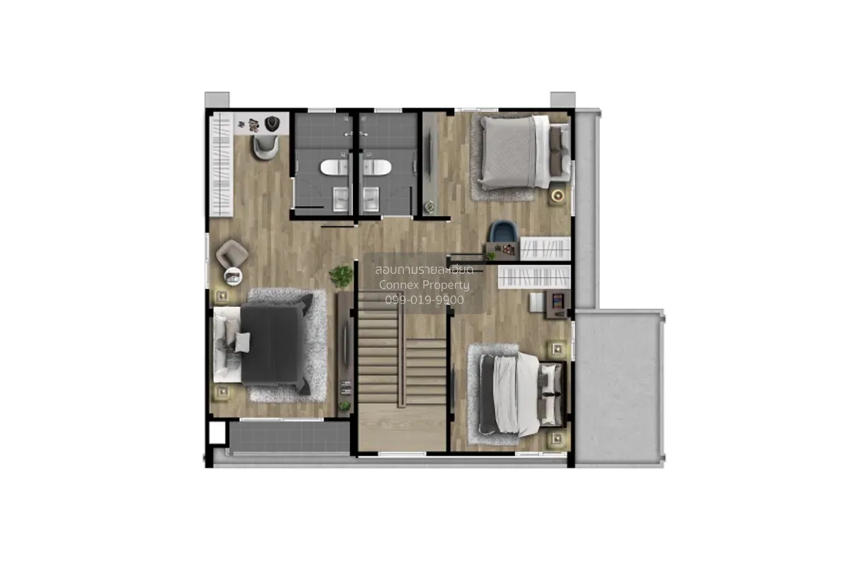 ขายบ้าน  โมเดน บางนา - ศรีนครินทร์ บางพลีใหญ่ บางพลี สมุทรปราการ  3