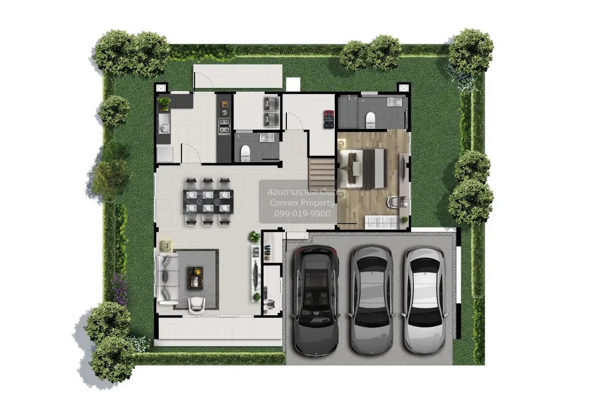 ขายบ้าน  โมเดน บางนา - ศรีนครินทร์ บางพลีใหญ่ บางพลี สมุทรปราการ  2