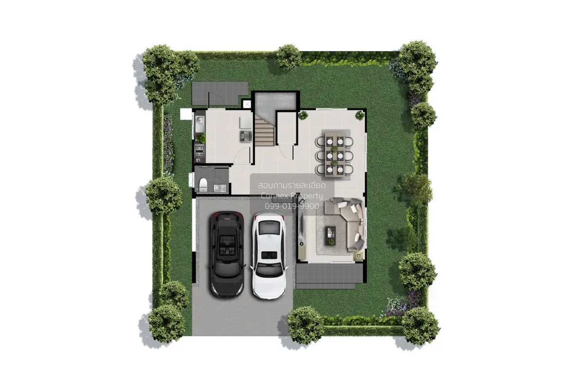 ขายบ้าน  เซนโทร พระราม 9 - มอเตอร์เวย์ 2 คลองสองต้นนุ่น เขต ลาดกร 2