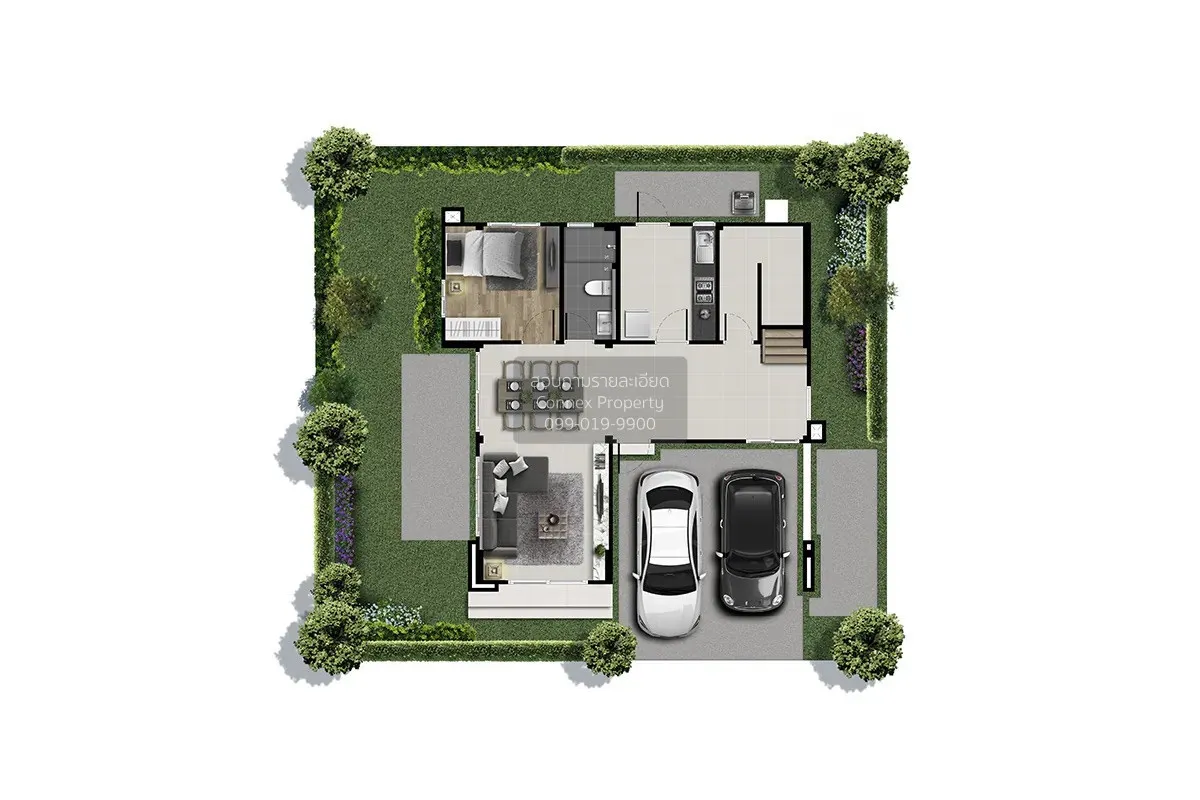 ขายบ้าน  โมเดน รามอินทรา - หทัยราษฎร์ บางชัน เขต คลองสามวา กรุงเท 3