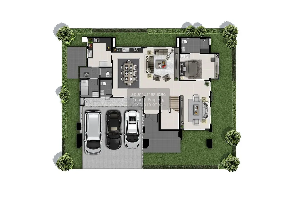 ขายบ้าน  เดอะ ซิตี้ รามอินทรา 3 ออเงิน เขต สายไหม กรุงเทพ CX-1412 2