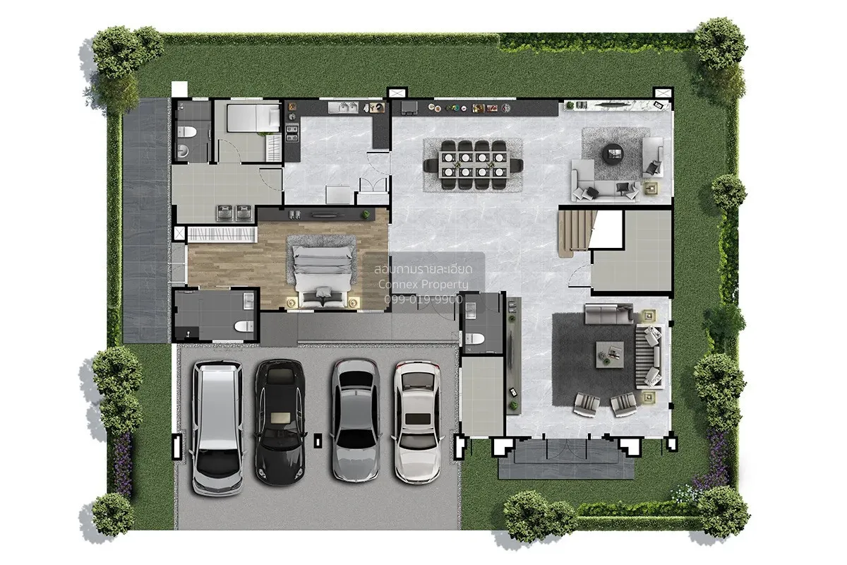ขายบ้าน  เดอะ ซิตี้ รามอินทรา - วงแหวน 2 สามวาตะวันตก เขต คลองสาม 2
