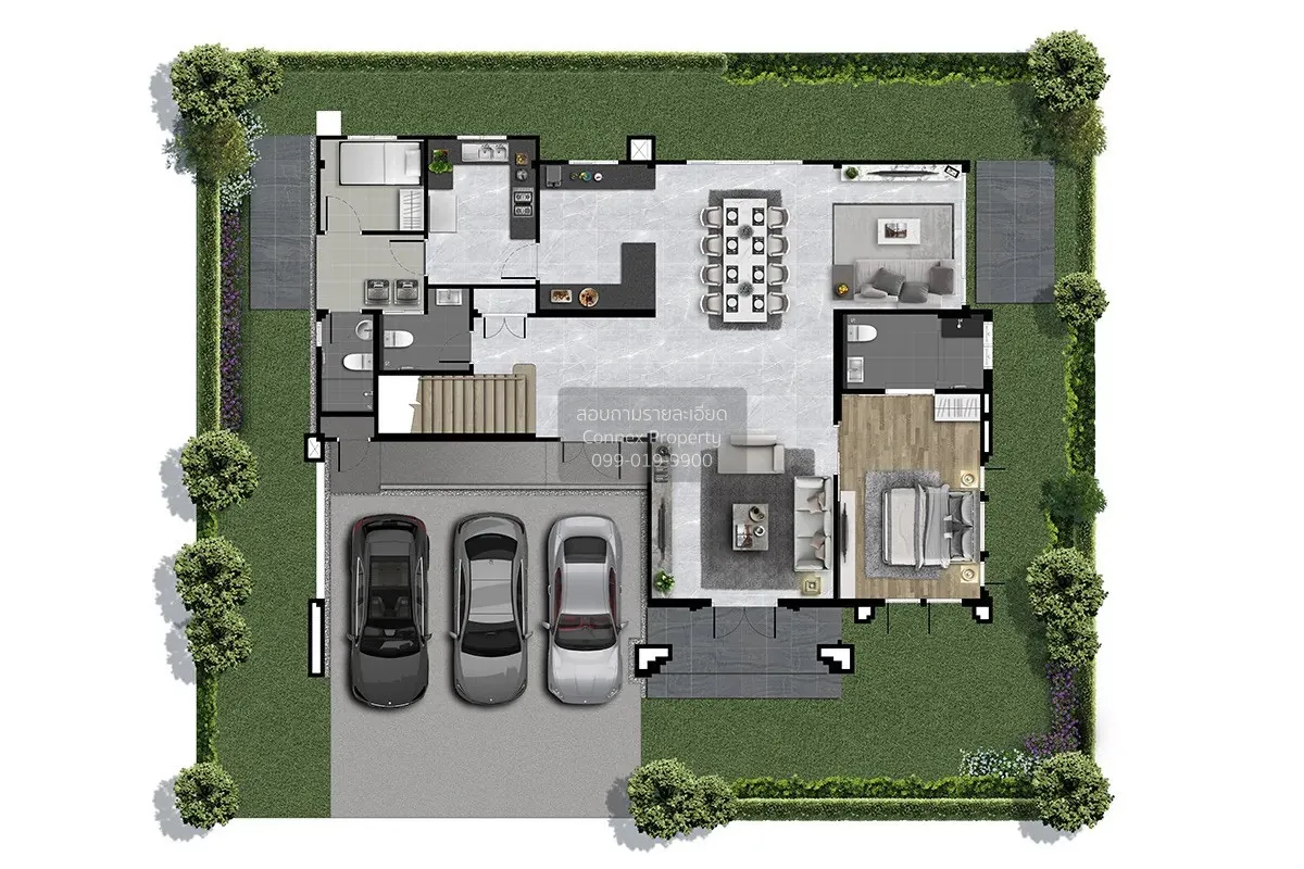 ขายบ้าน  เดอะ ซิตี้ รามอินทรา - วงแหวน 2 สามวาตะวันตก เขต คลองสาม 2