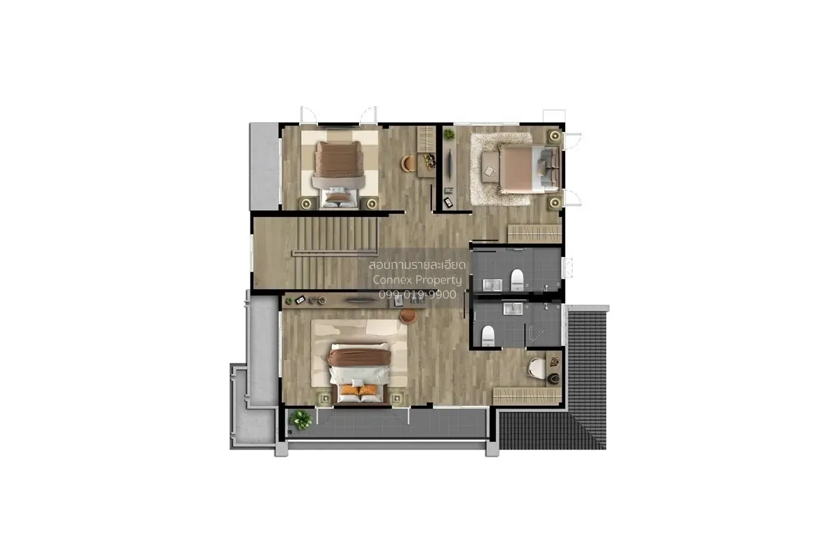 ขายบ้าน  เซนโทร สาทร - สุขสวัสดิ์ บางมด เขต ทุ่งครุ กรุงเทพ CX-14 3