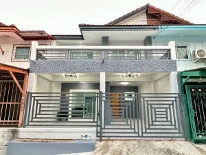 ขายทาวน์เฮ้าส์/ทาวน์โฮม  บ้านพฤกษา 3 บางบัวทอง รีโนเวทใหม่ บางคูรัด บางบัวทอง นนทบุรี CX-141712