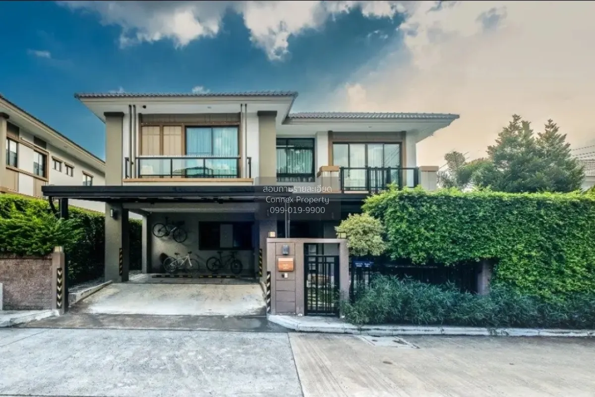 ขายบ้าน  ภัสสร เพรสทีจ บางนา-สุวรรณภูมิ ห้องมุม หน้ากว้าง รีโนเวท 1