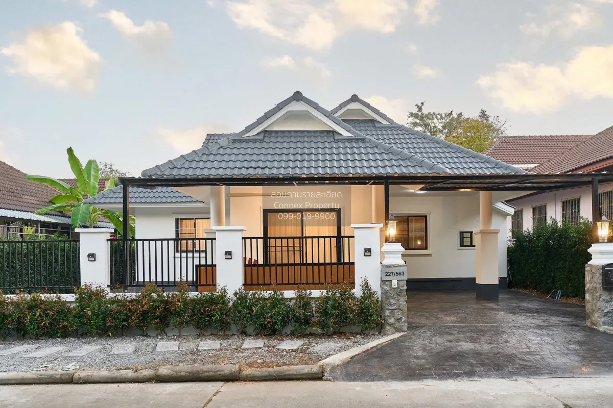 ขายบ้านเดี่ยวชั้นเดียว เชียงใหม่-หางดง สันผักหวาน หางดง เชียงใหม่ 1