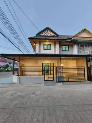 ขายทาวน์เฮ้าส์/ทาวน์โฮม  พฤกษา 18 บางใหญ่ (ซอยเเก้วอินทร์) ห้องมุม หน้ากว้าง รีโนเวทใหม่ บางแม่นาง บางใหญ่ นนทบุรี CX-142465