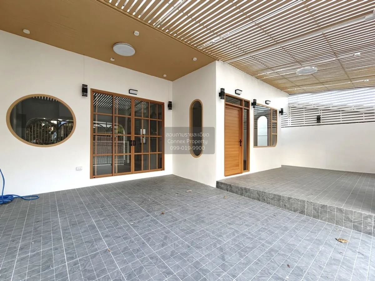 บ้านแฝด บ้านรีโนเวท นวมินทร์ 109 แยก 3 ชั้นเดียว เลียบด่วนรามอินท