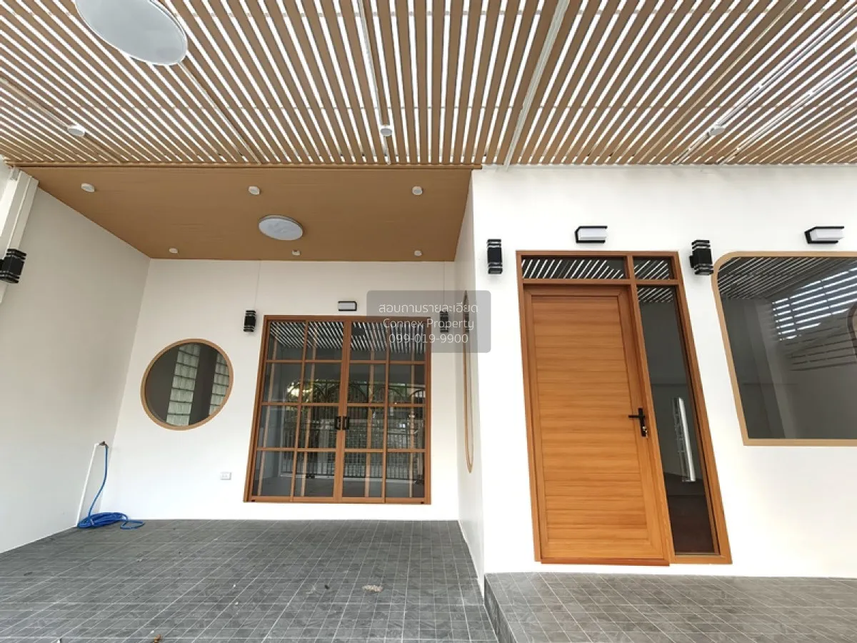 บ้านแฝด บ้านรีโนเวท นวมินทร์ 109 แยก 3 ชั้นเดียว เลียบด่วนรามอินท