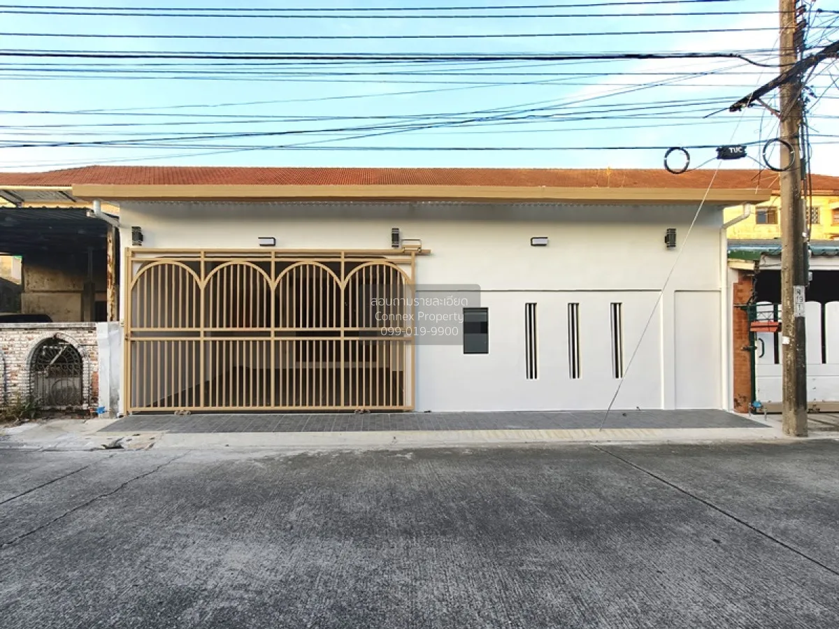 บ้านแฝด บ้านรีโนเวท นวมินทร์ 109 แยก 3 ชั้นเดียว เลียบด่วนรามอินท