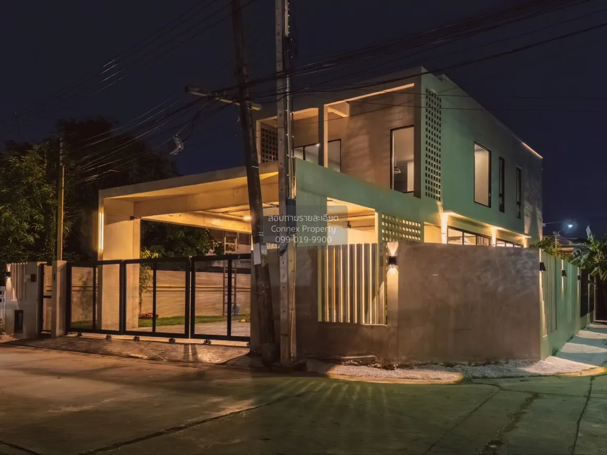 ขายบ้านเดี่ยวสไตล์ลอฟท์โมเดิร์น เพชรเกษม 53  แขวงหลักสอง บางแค กร 1