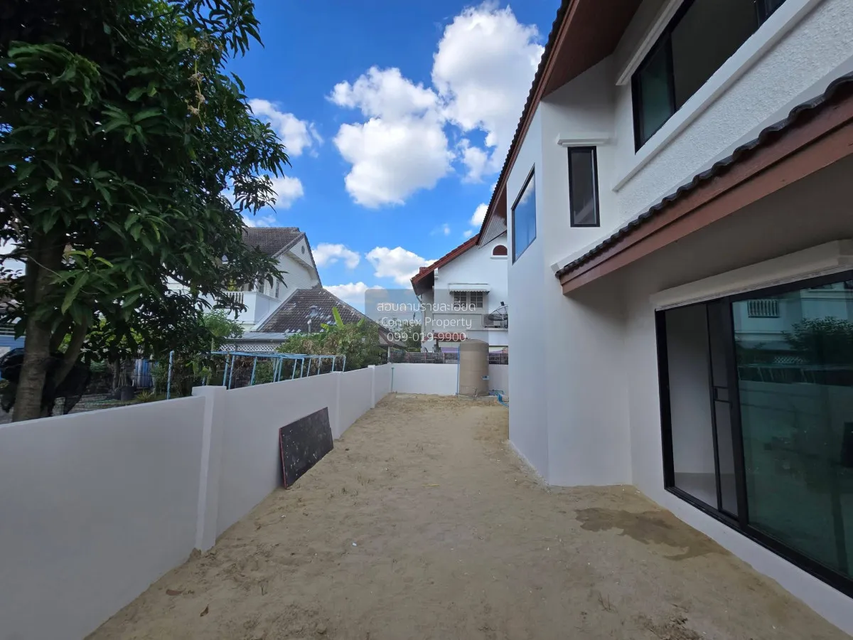 ขายบ้านเดี่ยว  2 ชั้น  เมืองเอก รังสิต หน้ากว้าง หลักหก เมืองปทุม