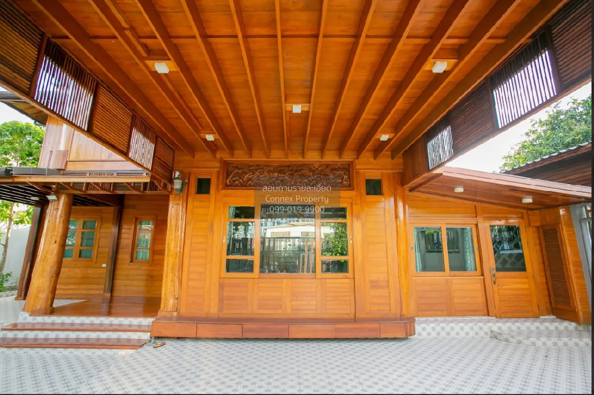 For Sale Teak house  , newly renovated , Sam Saen Nok , Huai Khwa 3