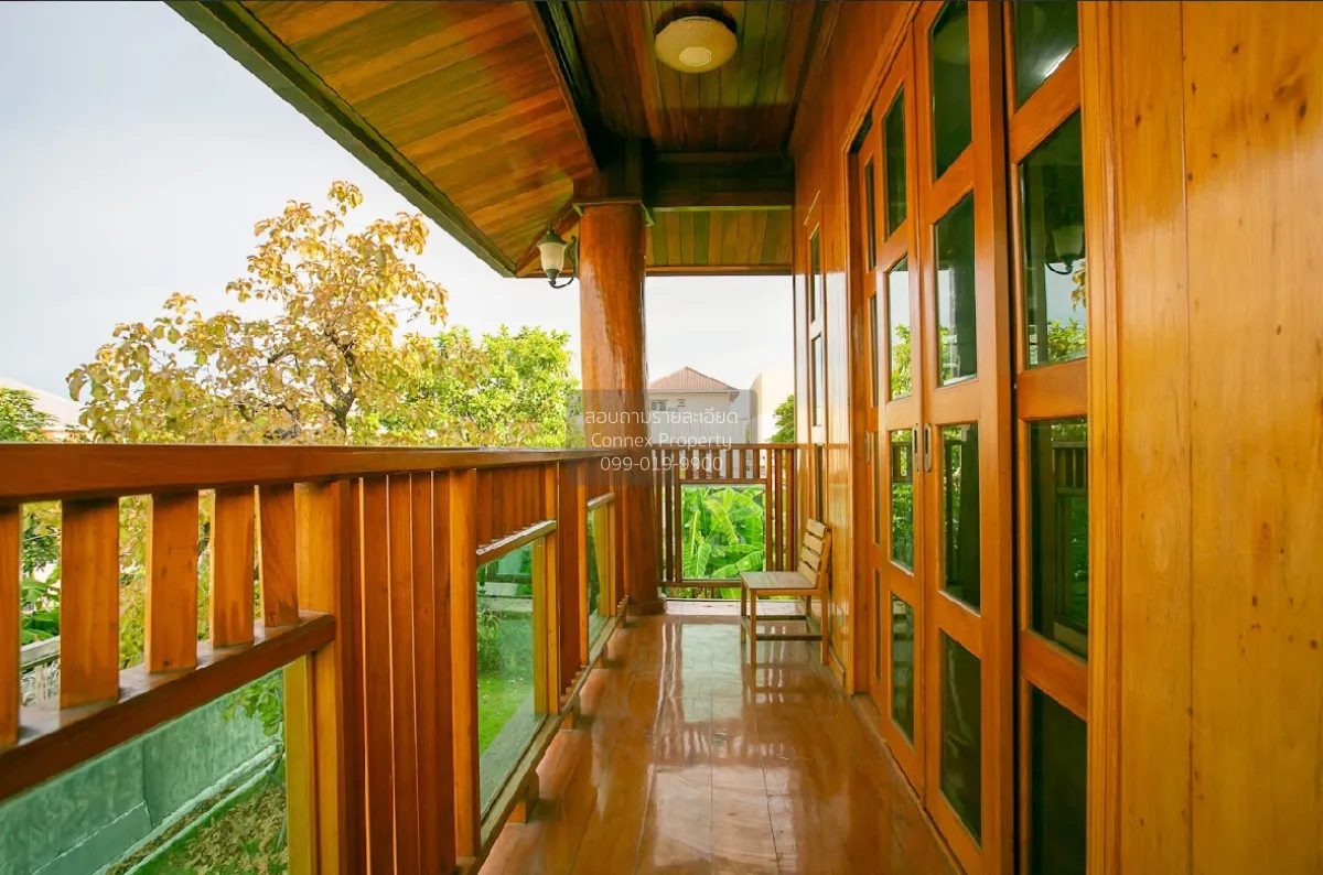 For Sale Teak house  , newly renovated , Sam Saen Nok , Huai Khwa