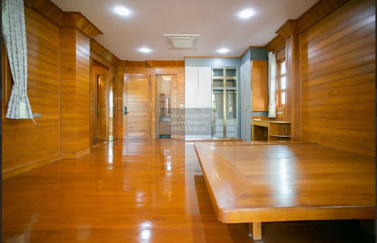 For Sale Teak house  , newly renovated , Sam Saen Nok , Huai Khwa