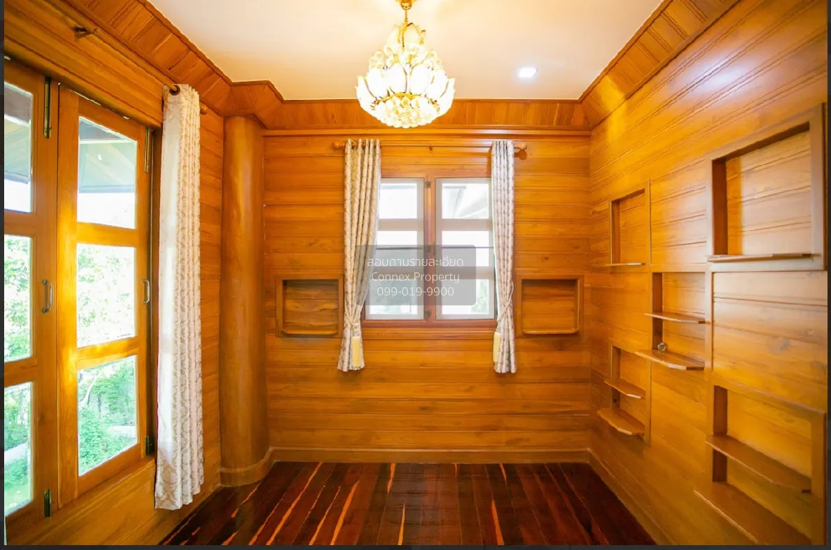 For Sale Teak house  , newly renovated , Sam Saen Nok , Huai Khwa