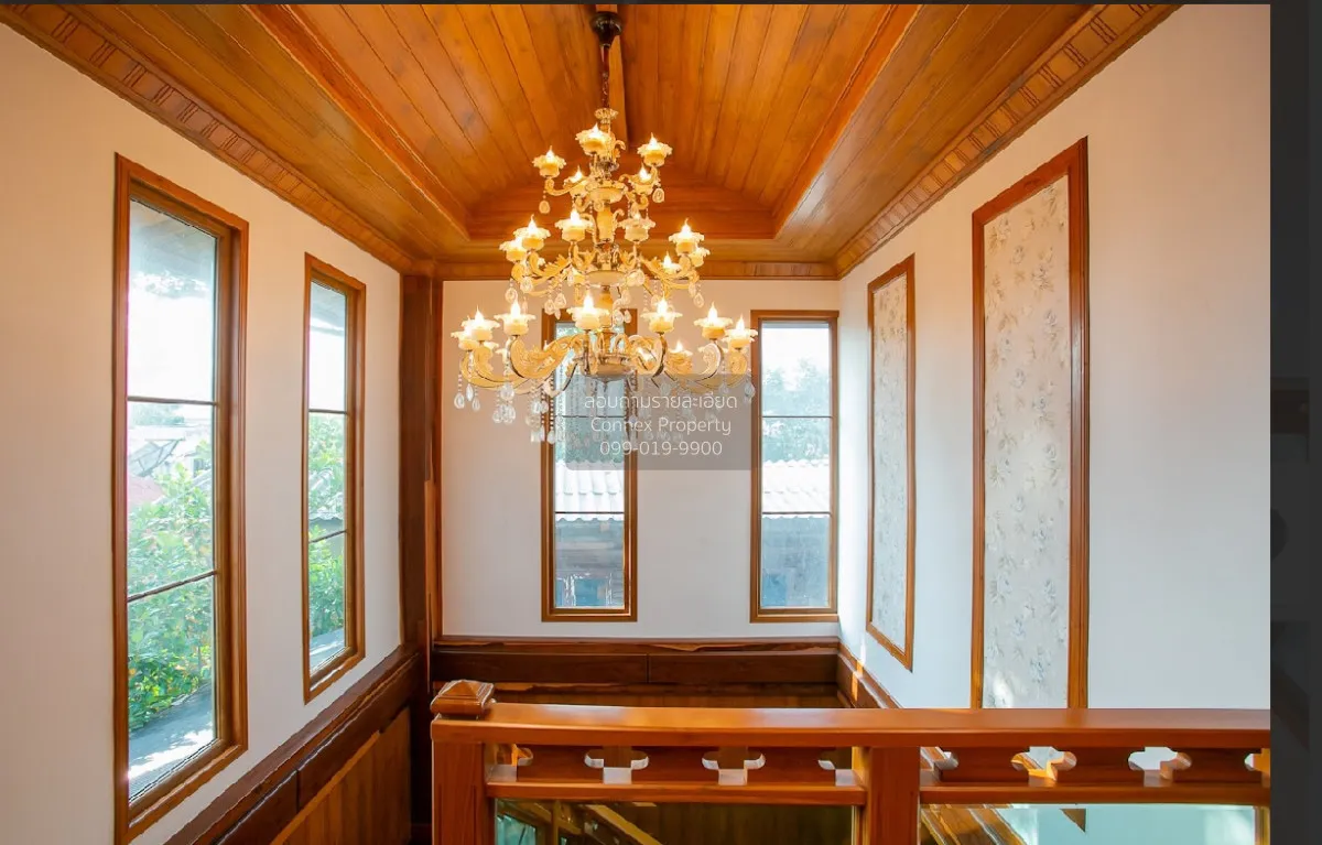 For Sale Teak house  , newly renovated , Sam Saen Nok , Huai Khwa