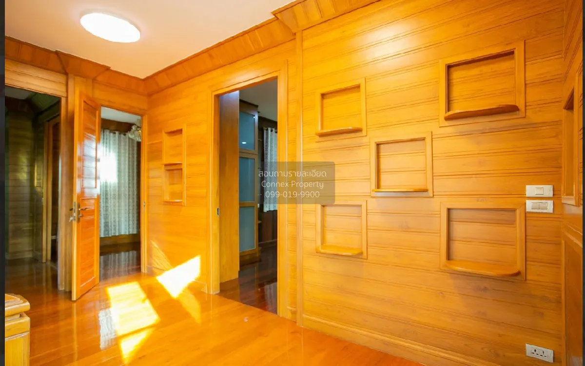 For Sale Teak house  , newly renovated , Sam Saen Nok , Huai Khwa