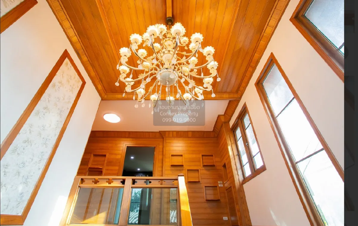 For Sale Teak house  , newly renovated , Sam Saen Nok , Huai Khwa