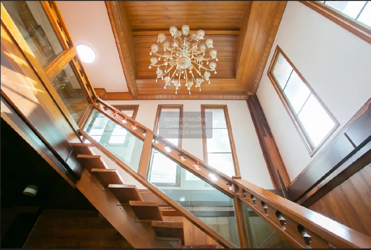 For Sale Teak house  , newly renovated , Sam Saen Nok , Huai Khwa