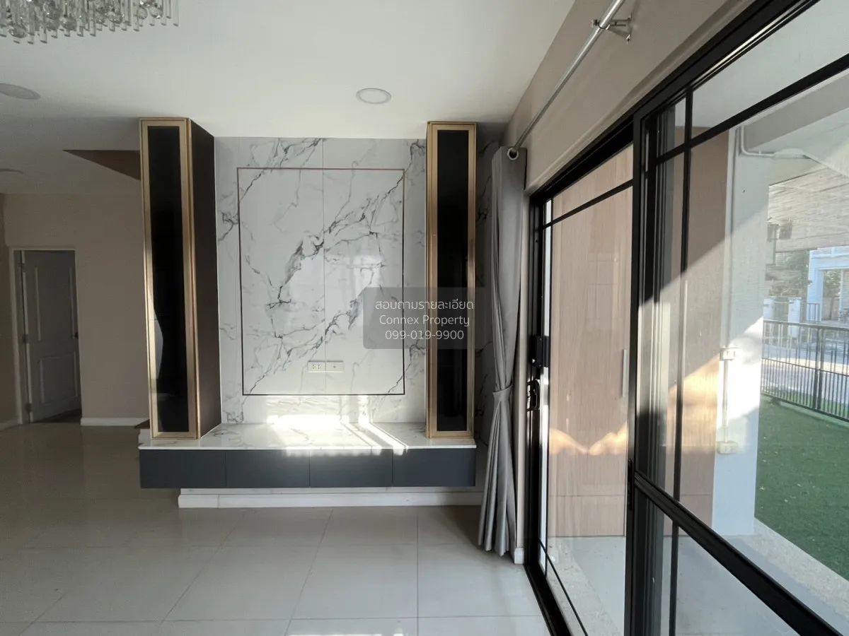 ขายบ้าน  มัณฑนา เลค วัชรพล ห้องมุม หน้ากว้าง รีโนเวทใหม่ ออเงิน เ 4