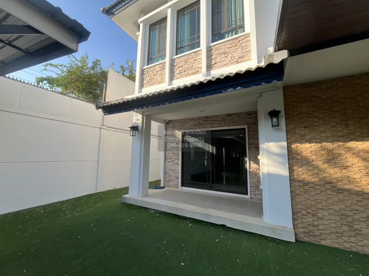 ขายบ้าน  มัณฑนา เลค วัชรพล ห้องมุม หน้ากว้าง รีโนเวทใหม่ ออเงิน เ