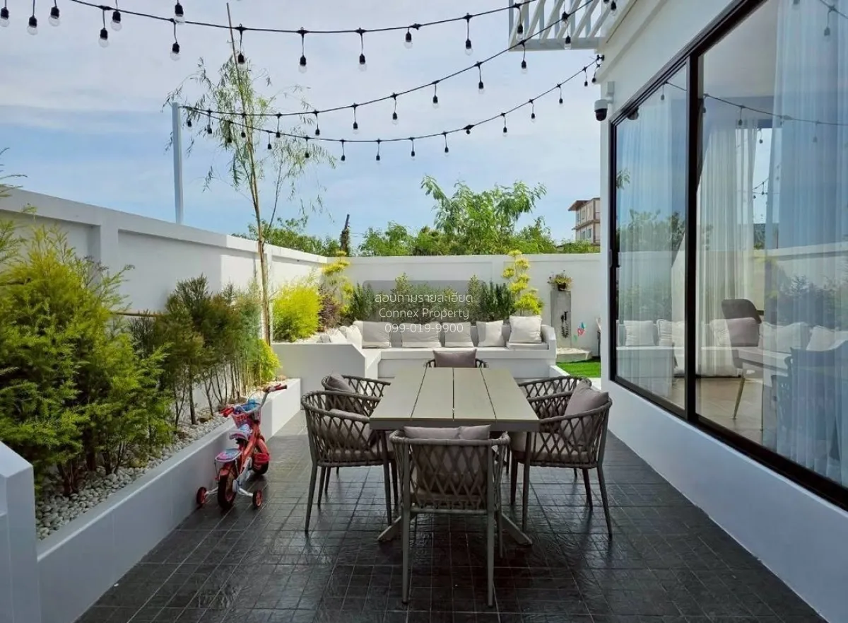 For Sale House , Nakarin Garden Village Romklao 19/1 , wide front