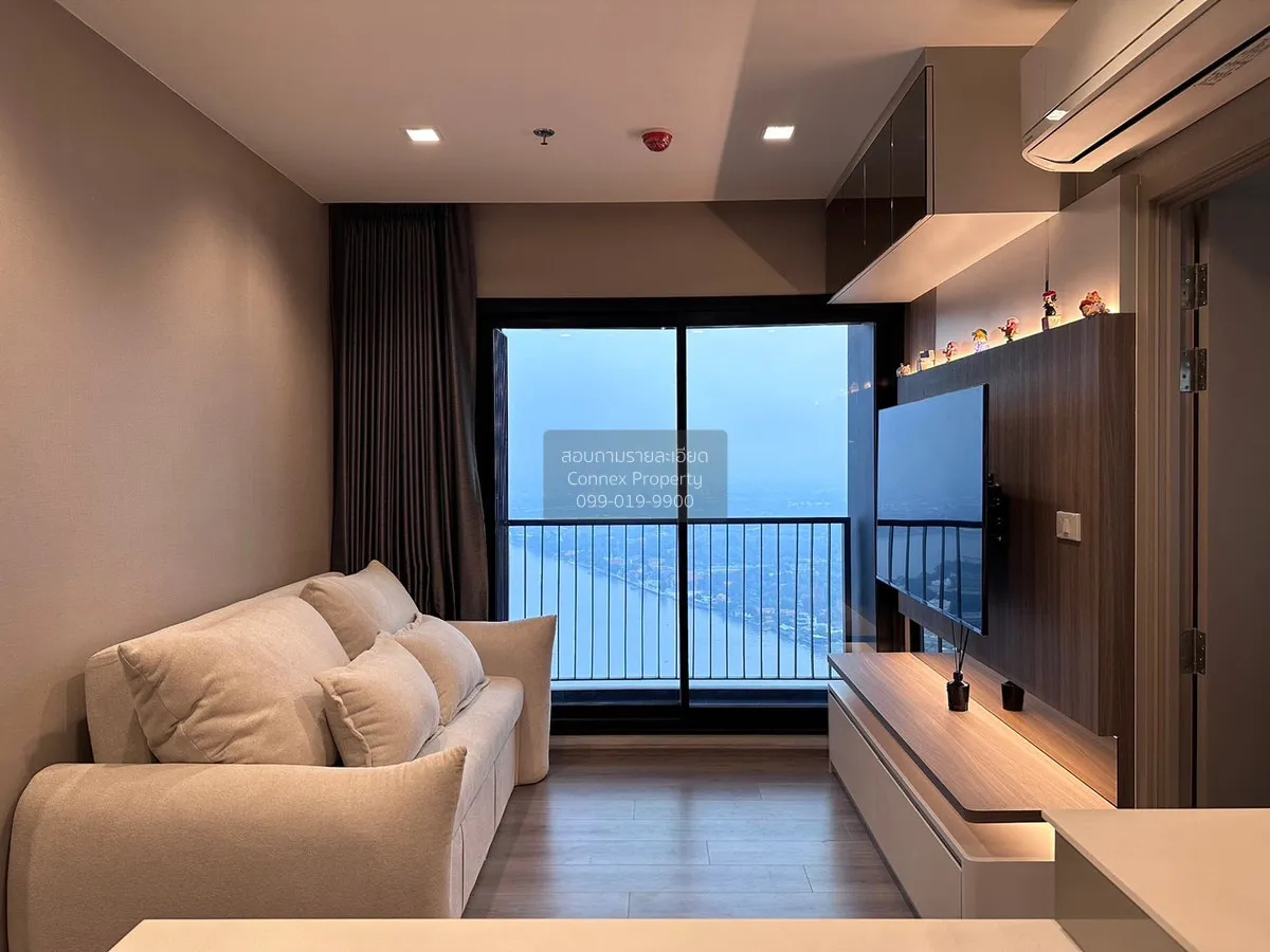 For Sale Condo , The Politan Rive , high floor , MRT-Phra Nang Kl 1
