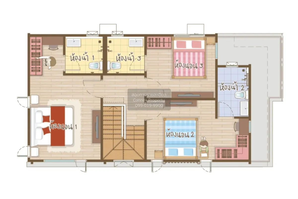 ขายบ้าน  อณาสิริ รังสิต - คลอง 3 คลองสาม คลองหลวง ปทุมธานี CX-143 3