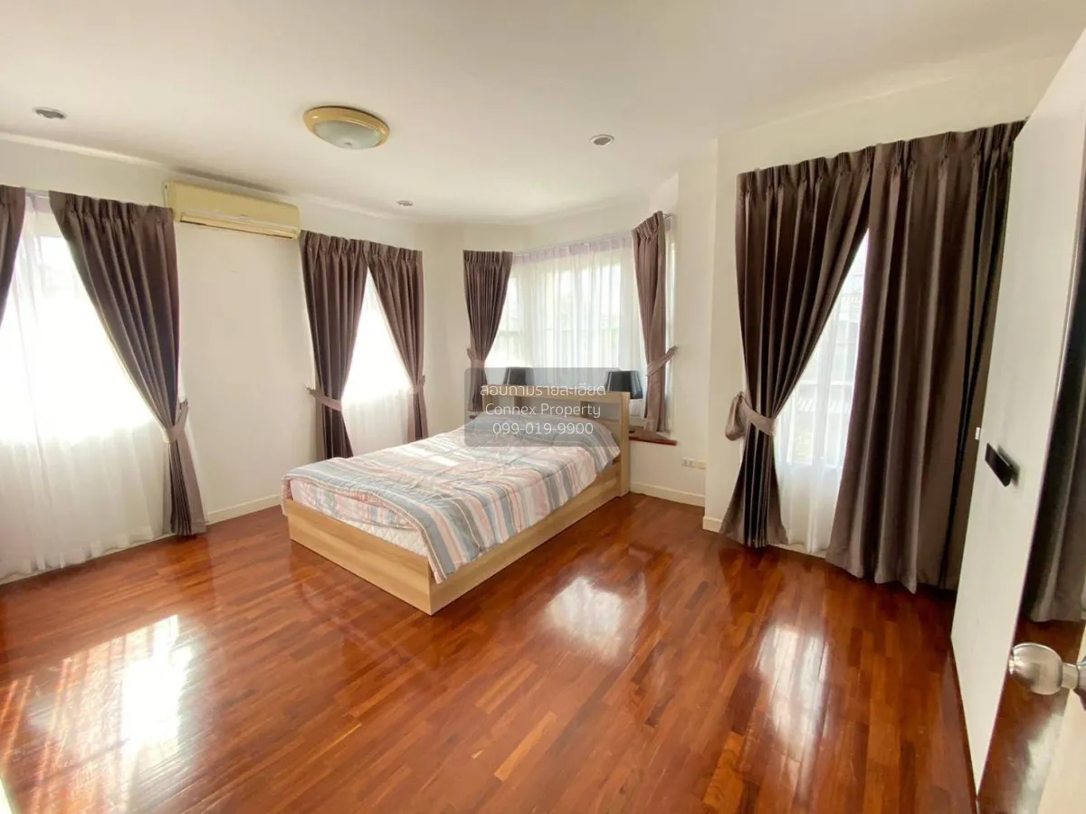 เช่าบ้าน  มัณฑนา อ่อนนุช - วงแหวน 1 หน้ากว้าง รีโนเวทใหม่ ดอกไม้ 