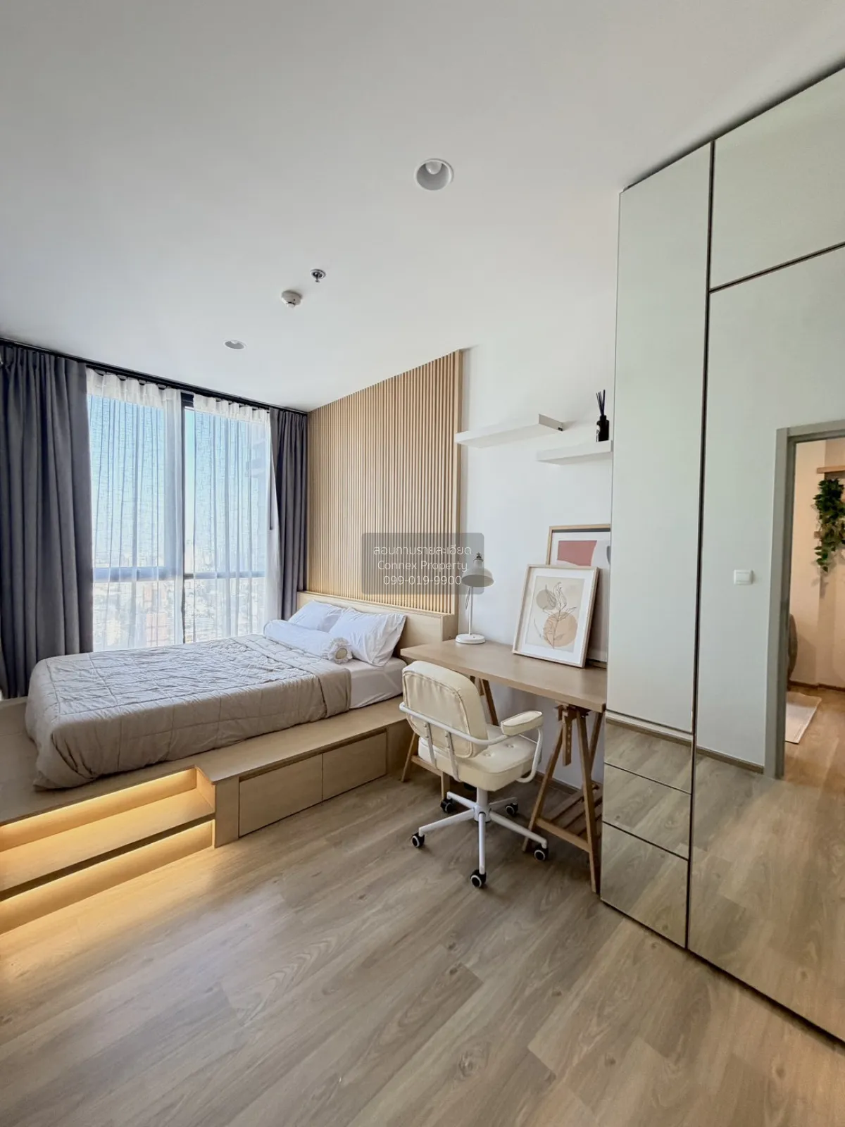 For Rent Condo , Oka Haus Sukhumvit 36 , nice view , high floor , 2