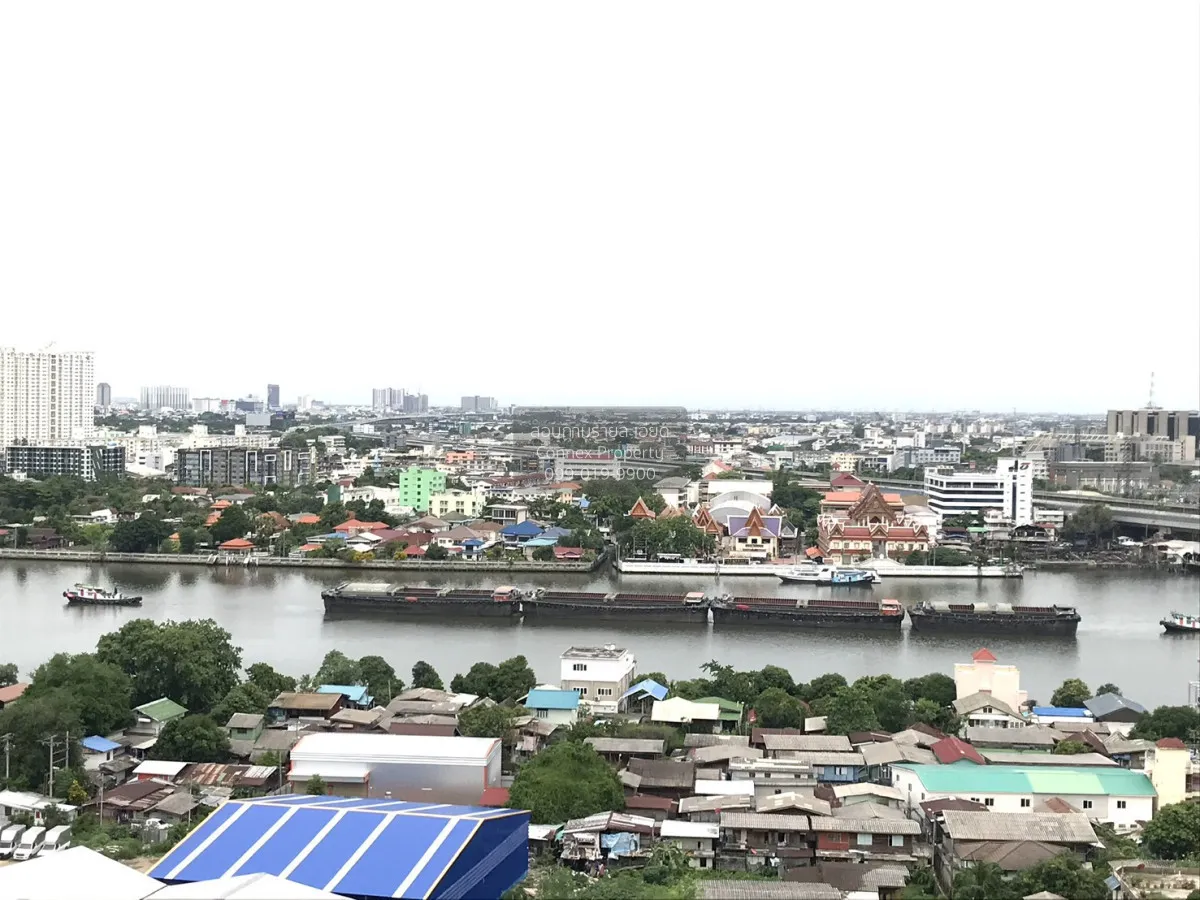 เช่าคอนโด  แชปเตอร์ วัน ชายน์ บางโพ ห้องมุม วิวแม่น้ำ บางซื่อ เขต