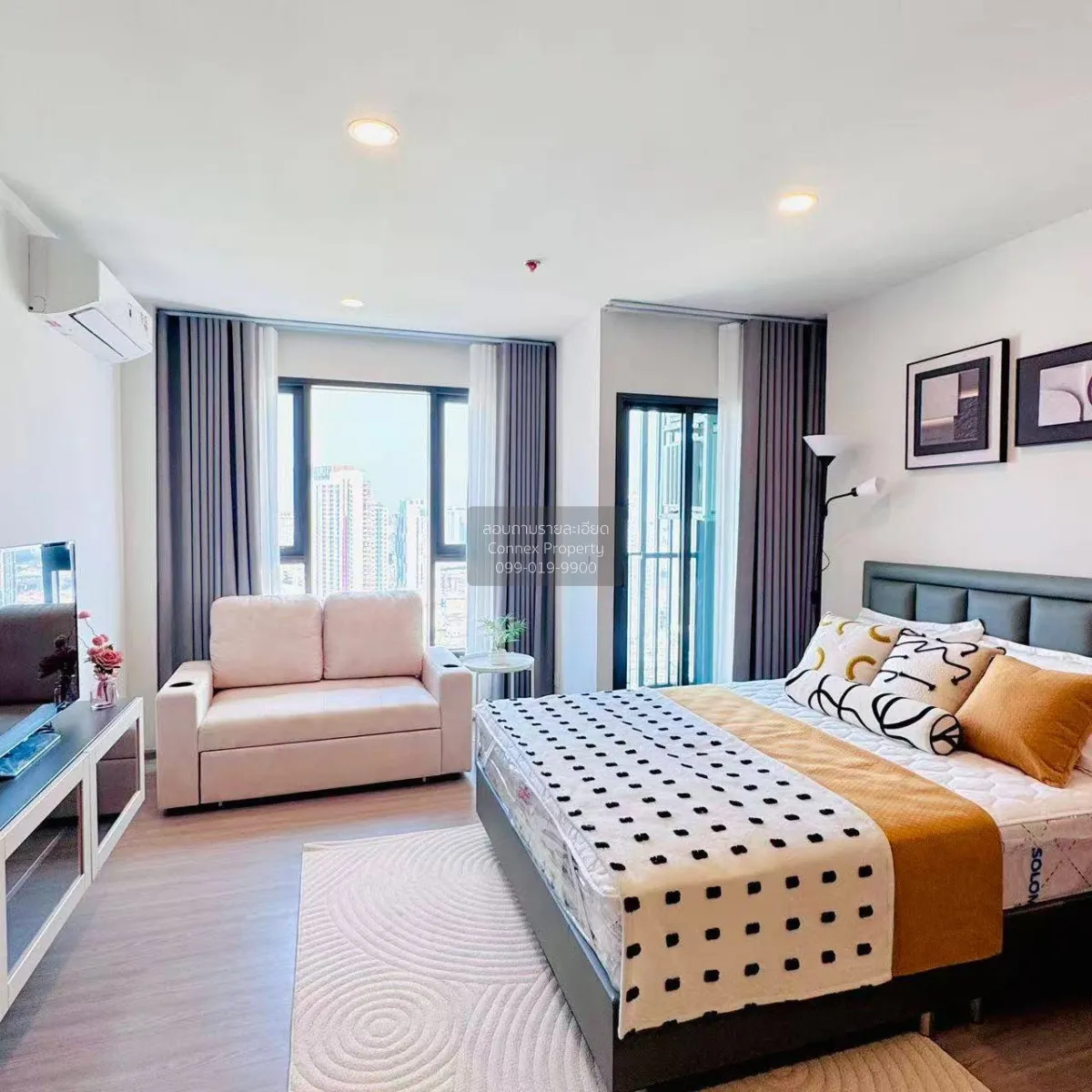 For Rent Condo , Aspire Sukhumvit - Rama 4 , high floor , newly r 4