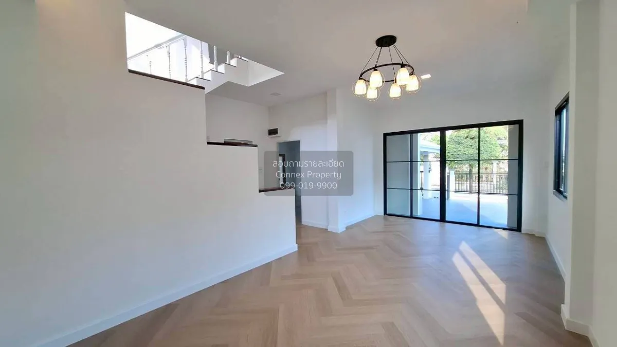 ขายบ้าน  กาญจนาลักษณ์ 3 ห้องมุม รีโนเวทใหม่ บางคูเวียง บางกรวย กร