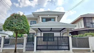 For Sale House , Kanchanalux 3 , corner unit , newly renovated , Bang Khu Wiang , Bang Kruai , Bangkok , CX-143933