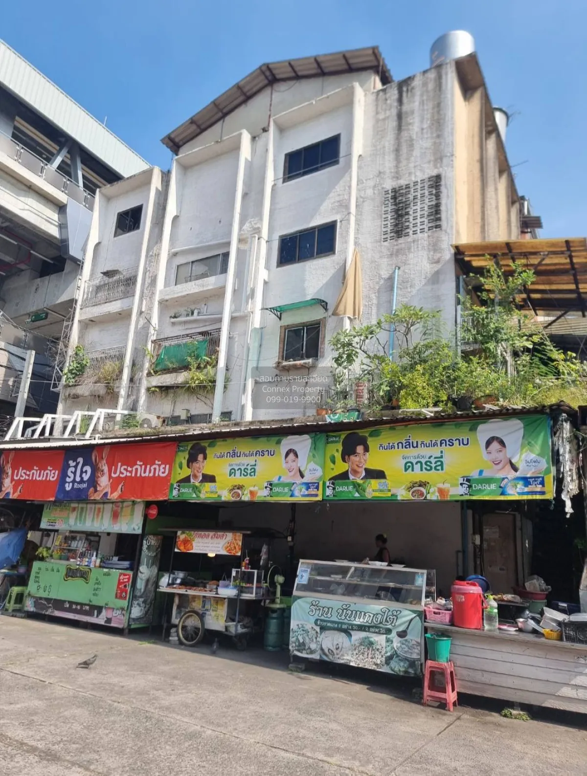 อาคารพาณิชย์ 4 ชั้น 2 คูหา ทำเลทอง  ห้องหัวมุม ติดกับรถไฟฟ้าสถานี 3