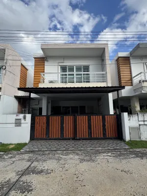 ขายบ้าน  เดอะ คลัสเตอร์วิลล์ 4 ราชพฤกษ์ - สิรินธร หน้ากว้าง มหาสวัสดิ์ บางกรวย นนทบุรี CX-144324