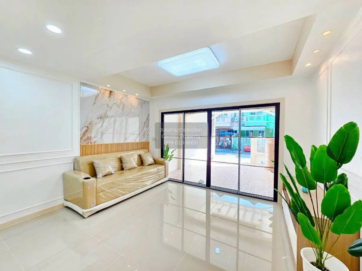 ขายทาวน์เฮ้าส์/ทาวน์โฮม  บ้านลุมพินี บางบัวทอง รีโนเวทใหม่ MRT-คล