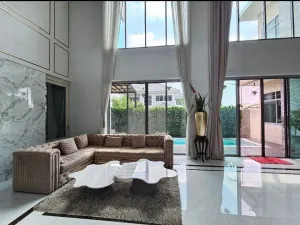 For Sale house Ratchaphruek area , wide frontage , Mahasawat , Bang Kruai , Bangkok , CX-144890