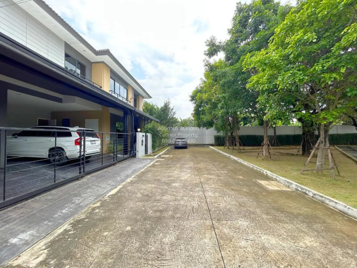 ขายบ้าน  ชีวารมย์ นครอินทร์ ห้องมุม หน้ากว้าง บางขนุน บางใหญ่ นนท 3